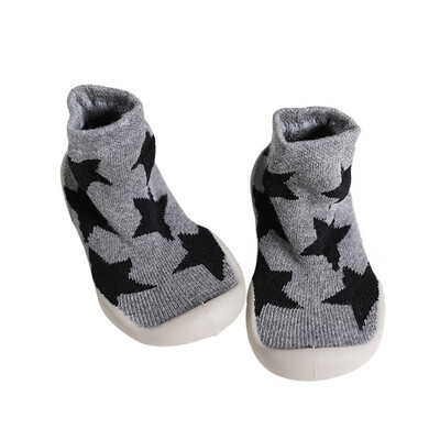

Kids Shoes Girl Boys Indoor Shoes Baby Funny Cartoon Print Autumn Children Sock Shoe