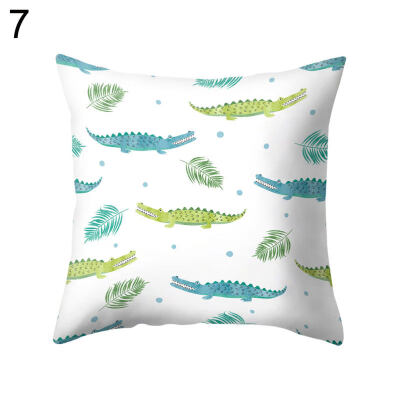 

Fish Arrow Hot Air Balloon Triangle Pillow Case Cushion Cover Sofa Bed Car Decor