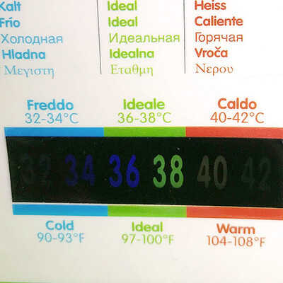 

Water Thermometer Card Baby Bathing Infant Bath Tub Water Temperature Bathtub Pool Cartoon Tester Thermometer Toiletries