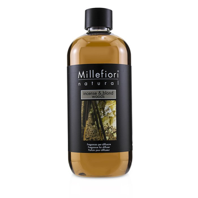 

MILLEFIORI - Natural Fragrance Diffuser Refill - Incense & Blond Woods 500ml169oz