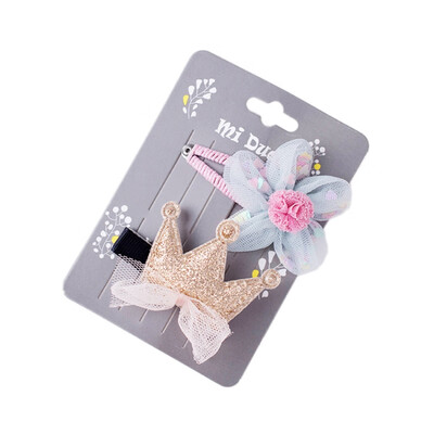 

Girls Hair Clips Cute Flower Animal Shape Hair Pin Set Children Hairpin Princess Hair Accessories New