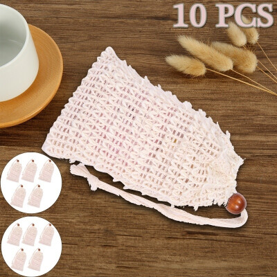 

510 PCS Mesh Exfoliator Foaming Pouch Exfoliating Soap Saver Bag Net Natural Soap Protective