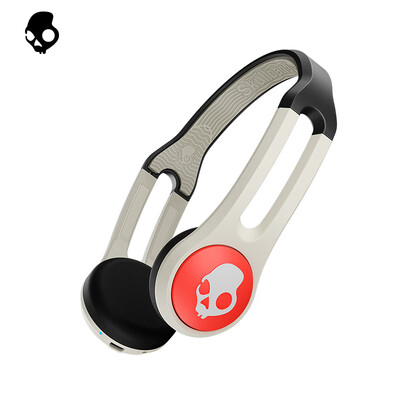 

Skullcandy ICON WIRELESS Wireless Bluetooth Headset Ski Skateboard Sports Headset Black Gray Orange