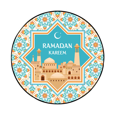 

Gobestart Ramadan Eid carpet For Home Moon Islam Muslim Festival Party Supplies