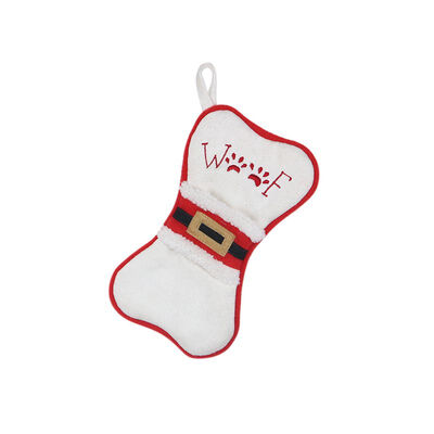 

FishBone Design Christmas Stockings Non-Woven Plush Gift Holders Tableware Pockets Xmas Tree Fireplace Hanging Ornaments