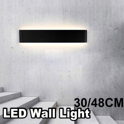 

Modern Minimalist Wall Light Indoor LED Sconce Up&Down Lighting Mirror Front Lamp Living Room