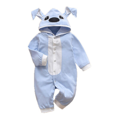 

Children Clothes Toddler Infant Baby Embroidery Long Sleeve Hooded Rompers Kids baby Cotton Autumn Winter Casual Jumpsuit