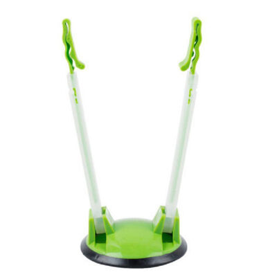 

Household Plastic Food Storage Bags Holder Non-slip Bags Holder Hand-free Bag Holder Rack Kitchen Gadget
