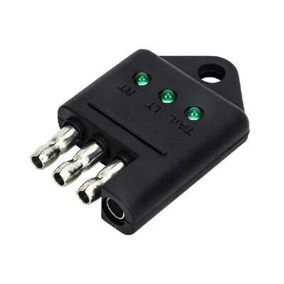 

4 Way Trailer Tester Connector Trailer Bedrading Wiring Tester Trailer Circuit Tester Auto Accessoires