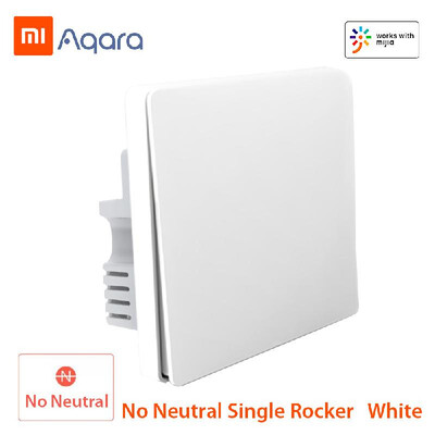

Xiaomi Aqara QBKG04LM Smart Wall Switch Smart Wi-Fi Control Lighting from Anywhere Home Smart Wall Touch APP Home Device Remote Co