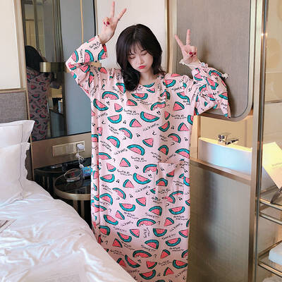 

ROPALIA 2 PCS Women Sleepwear Dress Nightgown Silk Badydoll Female Silk Cartoon O Neck Plus Size Femme Sleepwear Wholesale W1