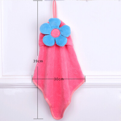 

Household Cute Cleaning Towel Super Absorbent Dish Cloth Soft Kitchen Cleaning Rags