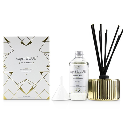

CAPRI BLUE - Gilded Muse Reed Diffuser - Exotic Blossom & Basil 230ml775oz