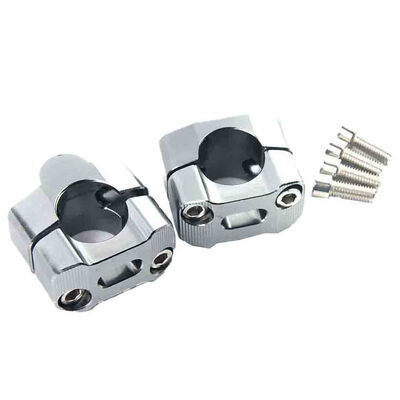 

2Pcs 78" 1 18" Handle Bar Handlebar Mount Clamp Aluminum Replacement for Motorcycle Bike ATVs