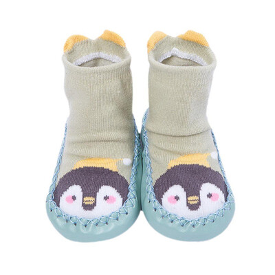 

Baby Boy Girl Socks Anti-slip Rubber Soles First Walkers Newborn Floor Socks Children Infant Cartoon Socks