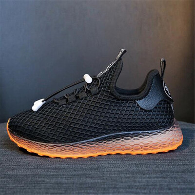 

Women Casual Shoes Fashion Breathable Walking Mesh Lace Up Flat Shoes Sneakers Women 2019 Tenis Feminino Yellow Vulcanized Shoes