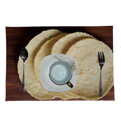 

Toponeto Creative Mexican Burrito Placemat Home Kitchen Restaurant Bar Placemat