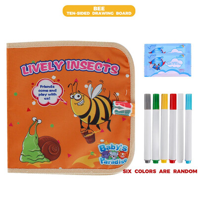 

〖Follure〗Portable Soft Graffiti Erasable Drawing Animal Picture Book DIY Drawing Board