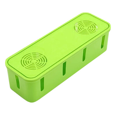 

Gobestart Cable Storage Box Wire Management Socket Tidy Organizer Home Room