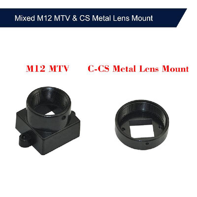 

Mixed 5pcs M12 MTV & 5pcs CS Metal Lens Mount CCTV Security Camera M12CS Mount Lens Holder Supports Bracket PCB Board Module Adap