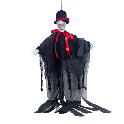 

New Skull Halloween Hanging Ghost Haunted House Hanging Skull Horror Props Home Door Bar Club Halloween Decorations