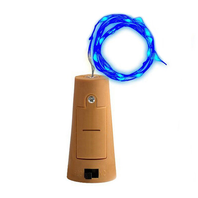 

Wine Bottle Cork Lights Sliver Wire String Lights Romantic for Wedding Festival Party Decor