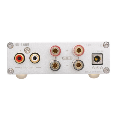 

NIKKODO NK-368R Digital Audio Power Amplifier BT 40 Mini HiFi Audio Receiver Amp Dual Channel 50W 50W with Power Adapter