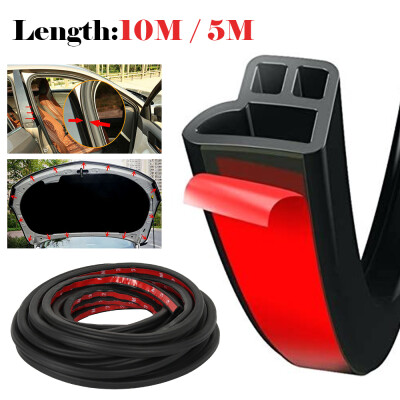 

New 105M  Shape Seal Strip Car Door Hood Trunk Trim Edge Moulding Rubber Weatherstrip