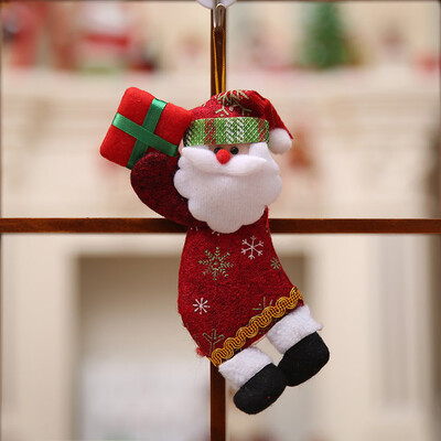 

Tailored Christmas Ornaments Gift Santa Claus Snowman Tree Toy Doll Hang Decorations