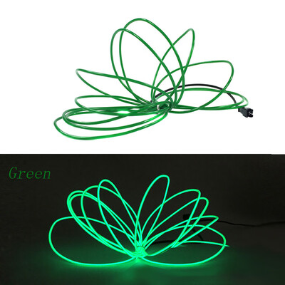 

Tailored EL Wire Neon Glowing Led Cable Wire for Halloween Christmas Party DIY Decoration