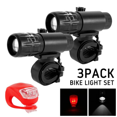 

Bicycle Rear Taillight Front Lamp Headlight Bike Safety Lamp Set