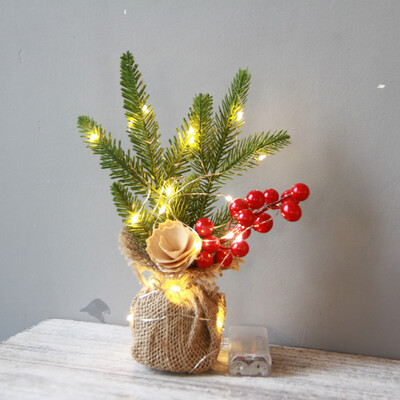 

〖Follure〗Christmas Desk Decoration Mini Christmas Tree Ornament Christmas Decoration Gift