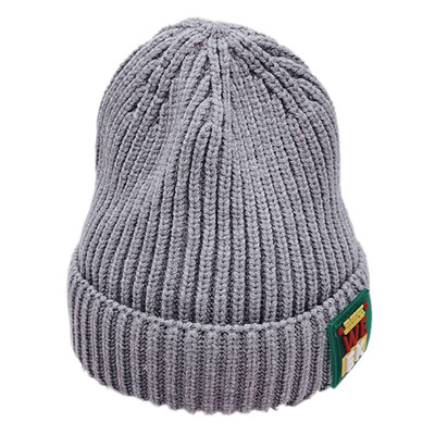 

Baby Hats for Winter Newborn Boys Girls Cute Autumn Winter Warm Kids Baby Alphabet Print Hats Wool Hemming Caps