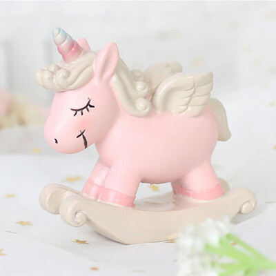 

Creative Home Ins Unicorn Resin Ornaments Bedroom Living Room Desktop Decor Childrens Toys Ornaments