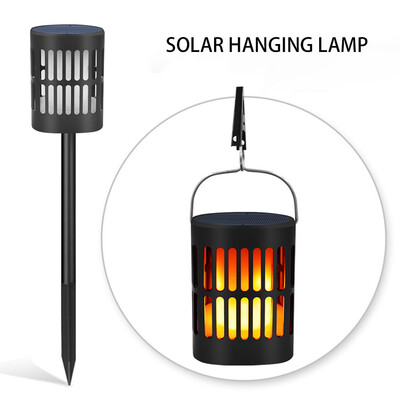 

Gobestart Flickering Solar Lights Wall Light Built-in Night Sensor 96 LED