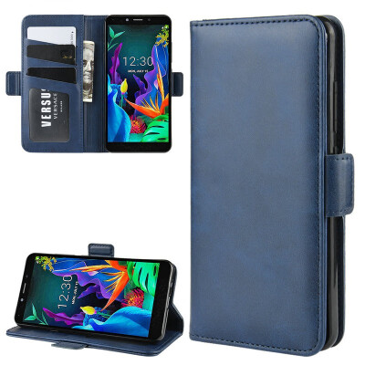 

For LG K20 2019 Wallet Case for LG K20 2019 for LG K30 2019 Double Flip Leather Cover Phone Case Capa Etui Fundas