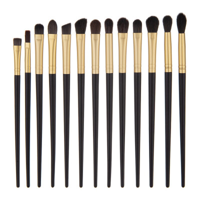 

Gobestart 13 Pcs High Quality Wooden Handle Eye Shadow Makeup Brush Set