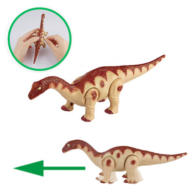 

Siaonvr 1PC Children Clockwork Chained Walking Dinosaurs Toys Mini Simulation Walking