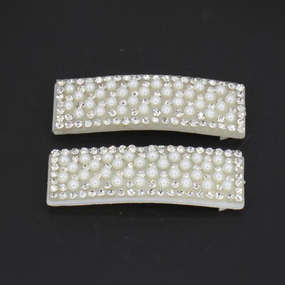 

Girls Cute Hair Clips With Pearl Rhinestone Design Hair Pin Children Hairpin Princess Hair Accessories
