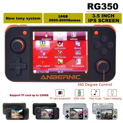 

2020 Upgraded RG350 Handheld Game Console with 2500 Games 35inch IPS Screen
