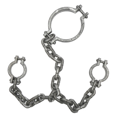 

Halloween Props Plastic Wrist Shackles Prison Chain Handcuffs Halloween Costume Party Trick Props For Halloween Party