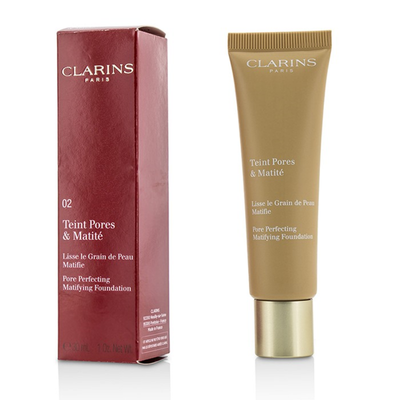

CLARINS - Pore Perfecting Matifying Foundation - 02 Nude Beige 30ml1oz
