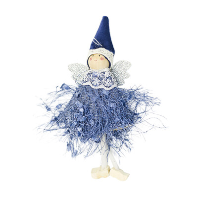 

Siaonvr Lovely Christmas Tree Decorations Woolen Yarn Angel Doll Pendant Hanging Party