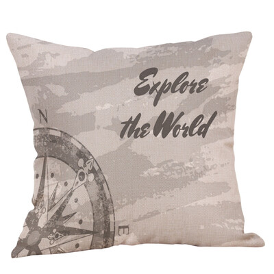 

〖Follure〗Cotton Linen Square Home Decorative Throw Pillow Case Sofa Waist Cushion Cover