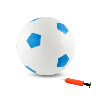 

YIWULA9 Inch Pvc Inflatable Football Color Inflatable Beach Toys Children Toy Ball