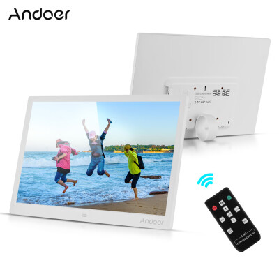 

Andoer 154 Inch 1280 800 Resolution LED Digital Picture Photo Frame Photo Album 1080P HD Video Playing with 24G Wireless Remot