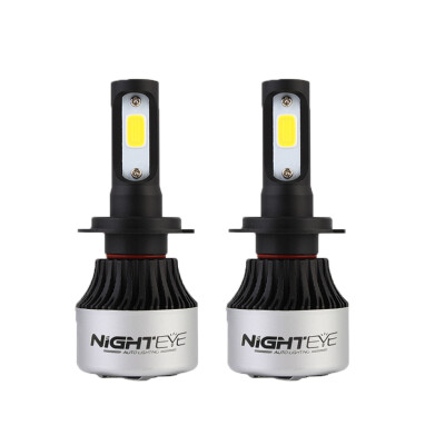 

2PCS H7 72W LED Super Bright Car Headlight Bulbs Low Beam Fog Light High Power Auto Running Bulbs