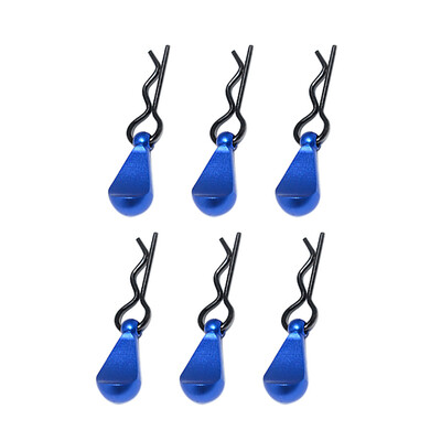

Tailored 6Pcs Set Body Clips Aluminium Mount For 110 To 118 Models RC Car