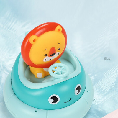 

Gobestart Cute Bath Toy Animal Rain Wa terfall Bathtub Toy Children Gift