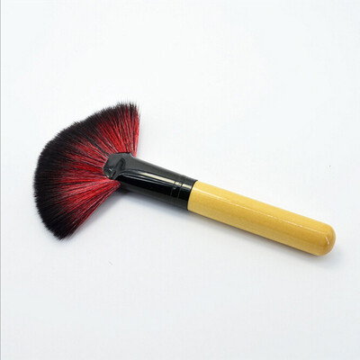 

1PC Pro Makeups Brushes Long & Short Fan Blush Face Powder Foundation Cosmetic Makeup Brush Tool Gift